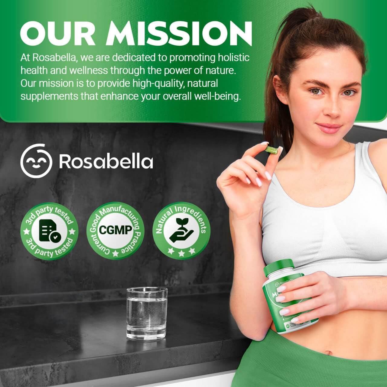 Cápsulas de Moringa Rosabella 60 Unidades - Superalimento Natural