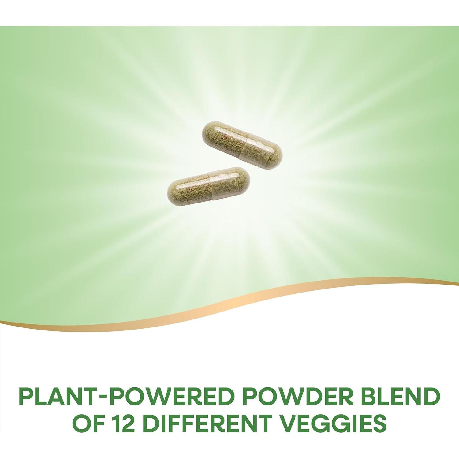 Cápsulas Veganas de Verduras Nature's Way, 60 Unidades, 900 mg