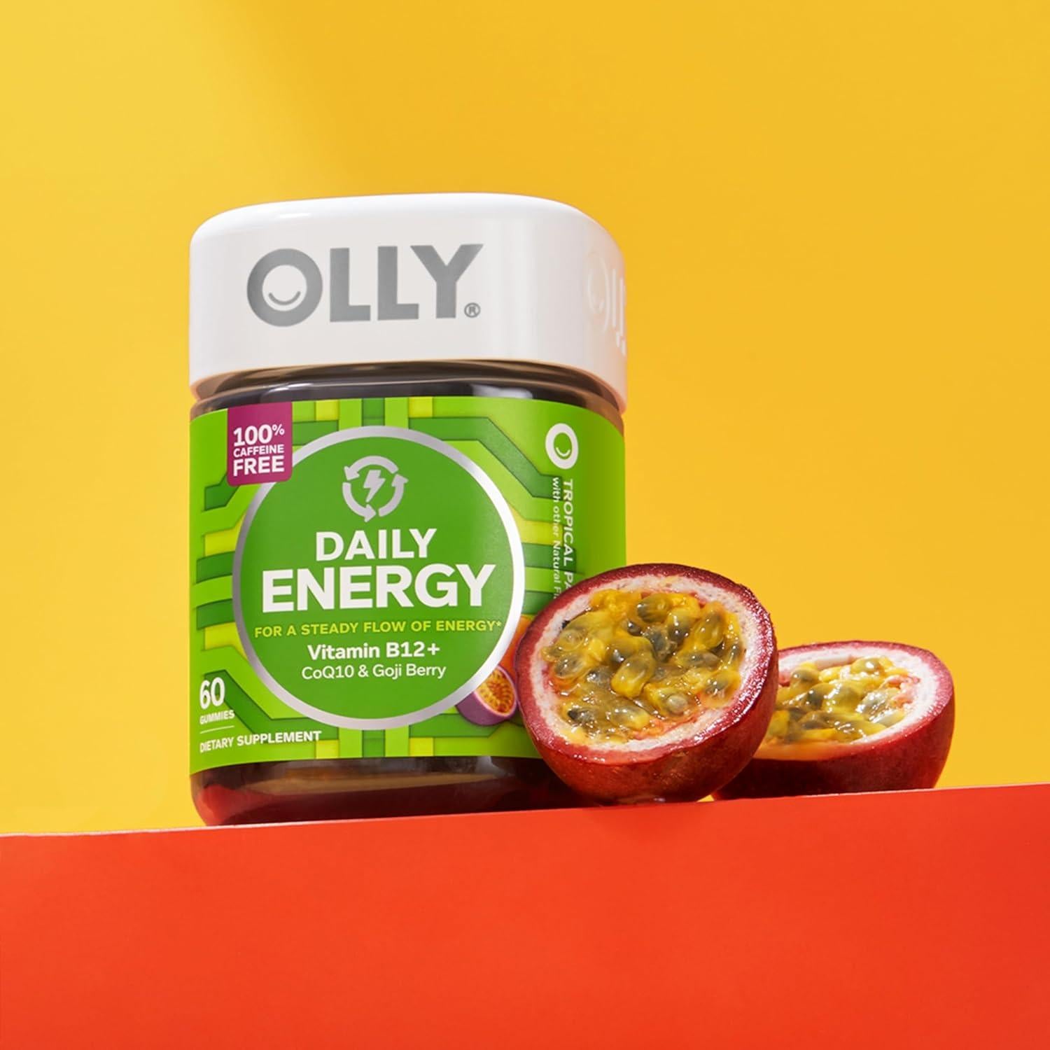Suplemento Energético OLLY Gummy Sin Cafeína 60 Unidades
