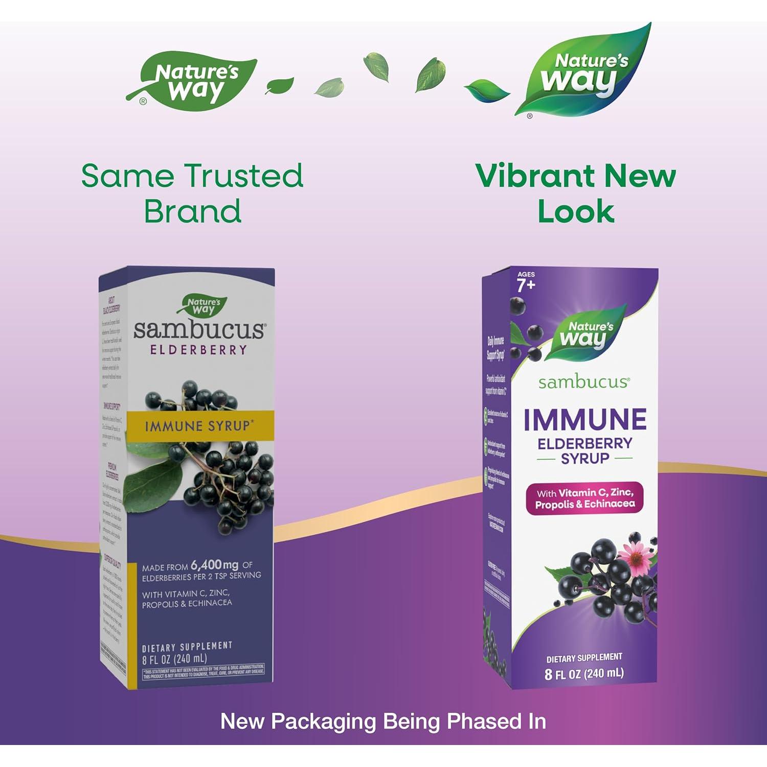 Jarabe Inmunológico Nature's Way 240 ml Vitamina C Zinc