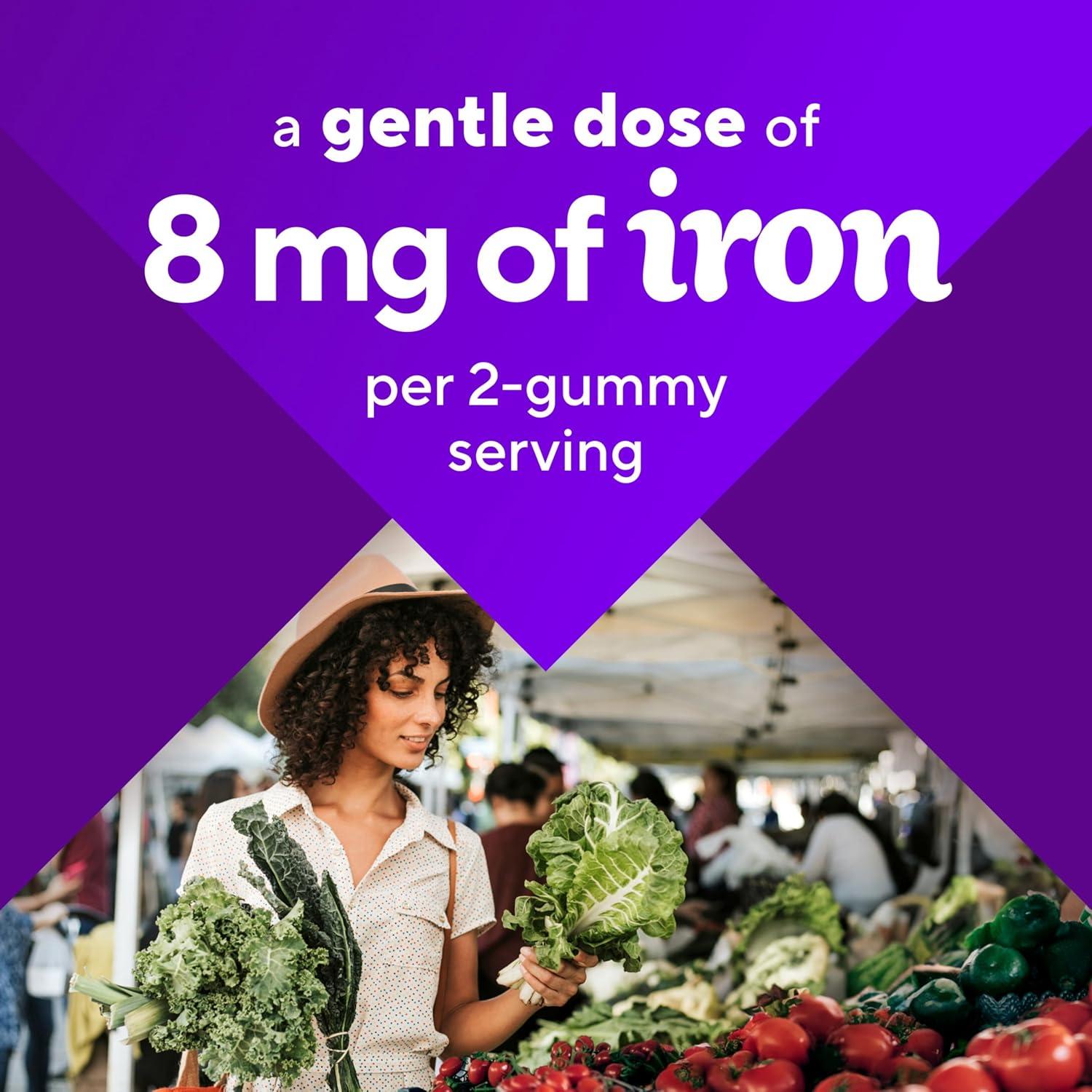 Suplemento Vitamínico de Goma de Hierro Vitafusion 60 gomitas