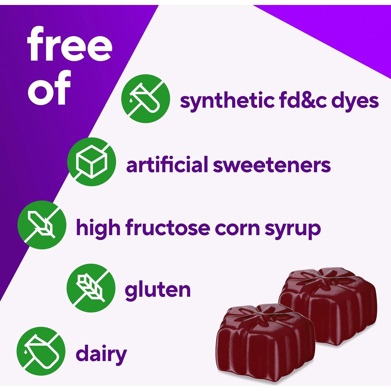 Suplemento Vitamínico de Goma de Hierro Vitafusion 60 gomitas