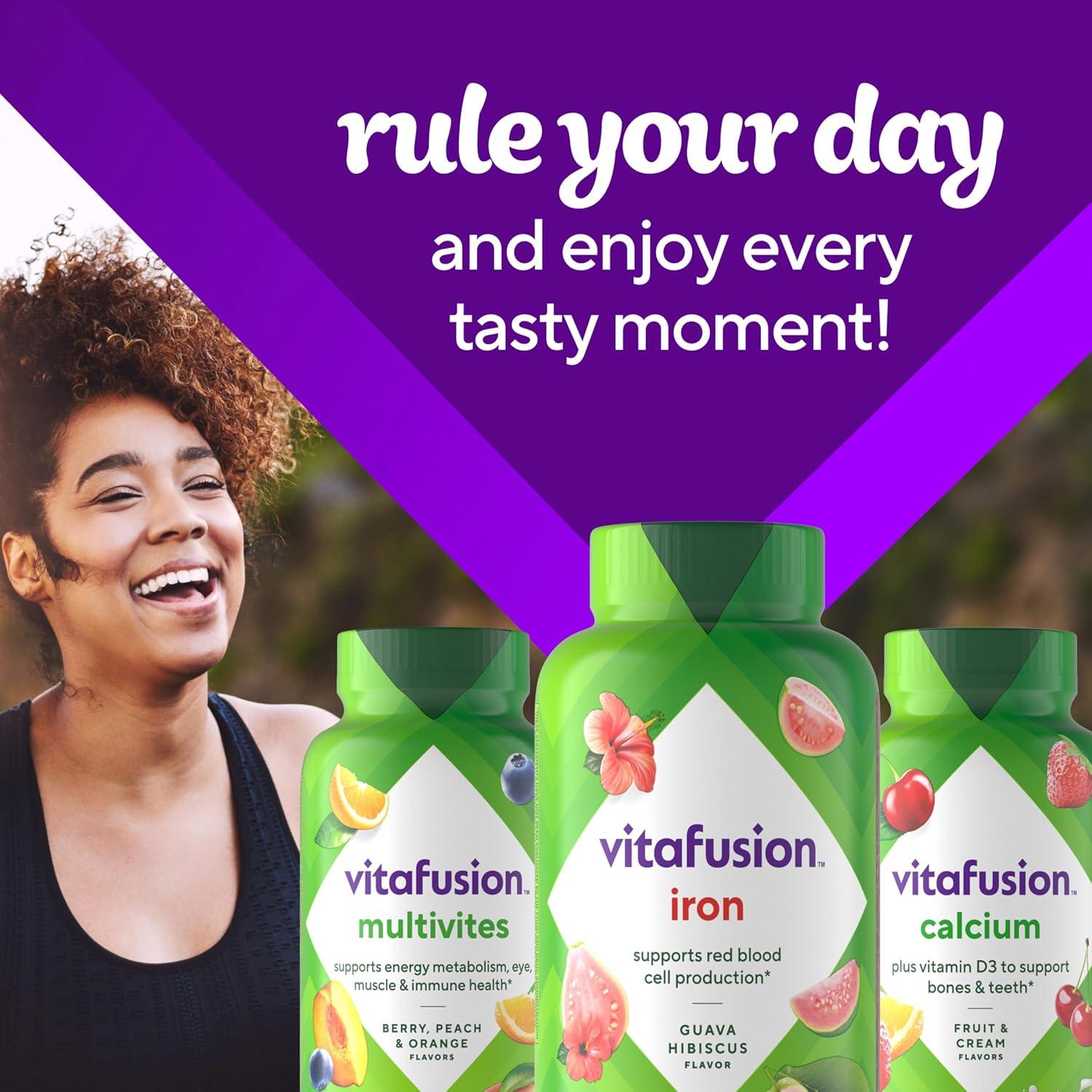 Suplemento Vitamínico de Goma de Hierro Vitafusion 60 gomitas