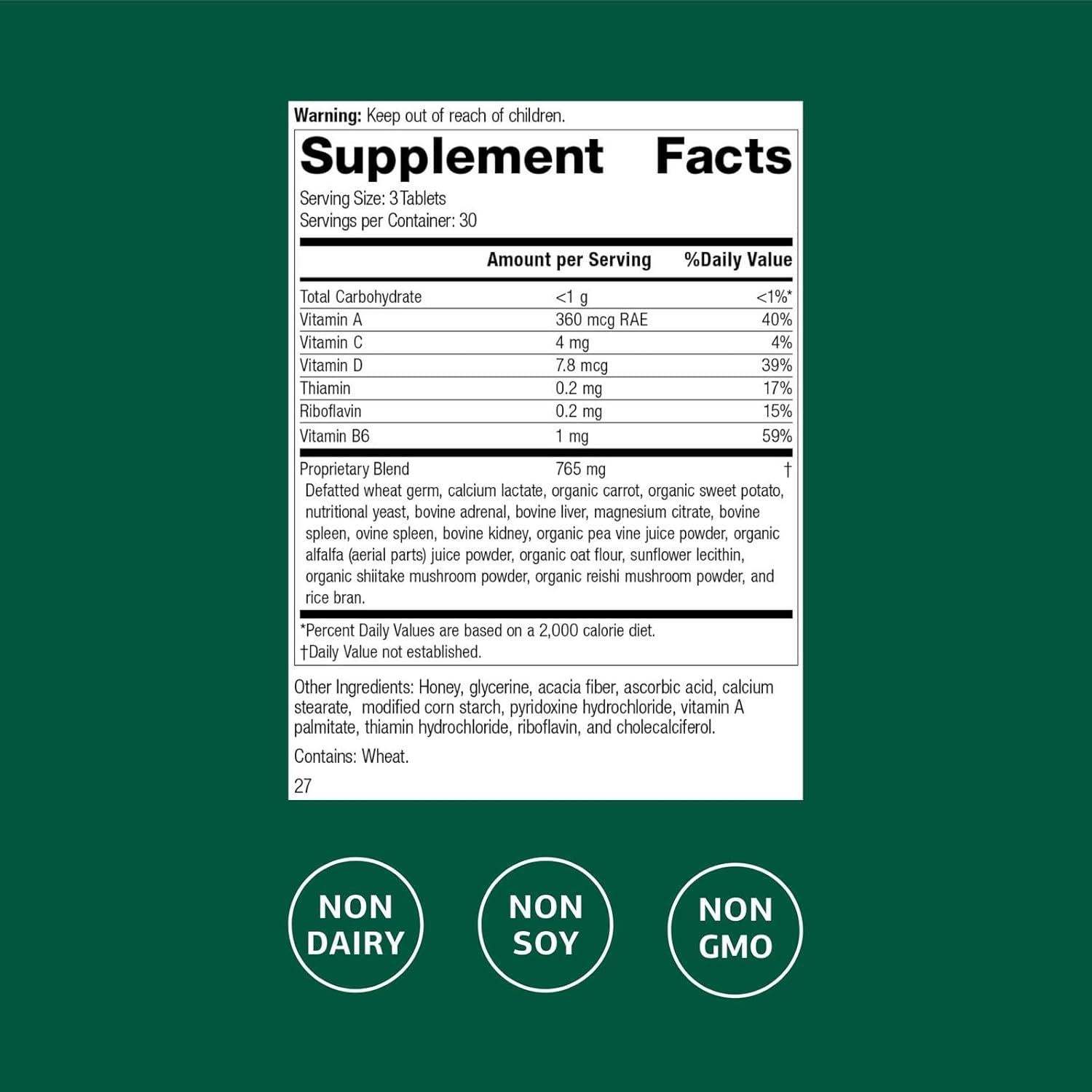 Suplemento Nutricional Standard Process Catalyn - 90 Tabletas