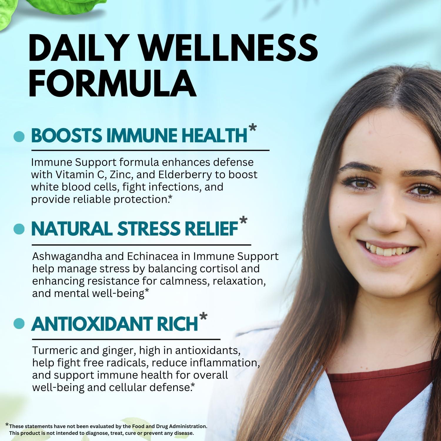 Suplemento Inmunológico Saúco Fresh Leaf 60 Cápsulas