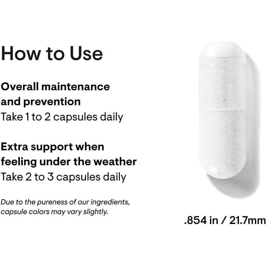 Vitamina C Thorne - 90 Cápsulas - Apoyo Inmunológico y Piel Saludable