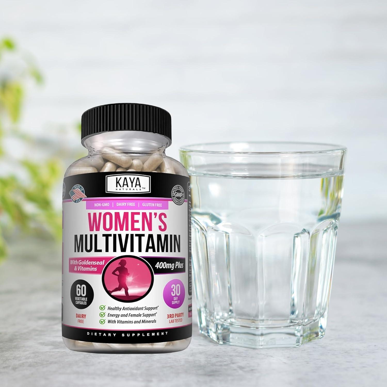Multivitamínico Kaya Naturals para Mujeres 60 Cápsulas