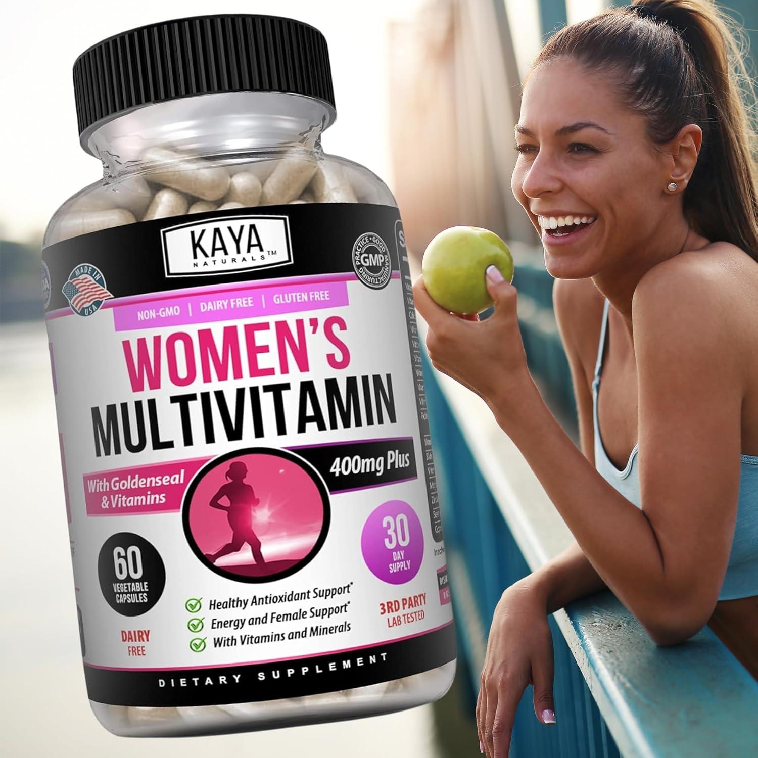 Multivitamínico Kaya Naturals para Mujeres 60 Cápsulas