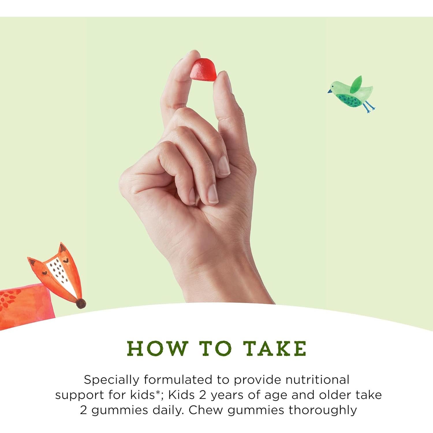 Gominolas Multivitamínicas Orgánicas Mama Bear 60 Unidades