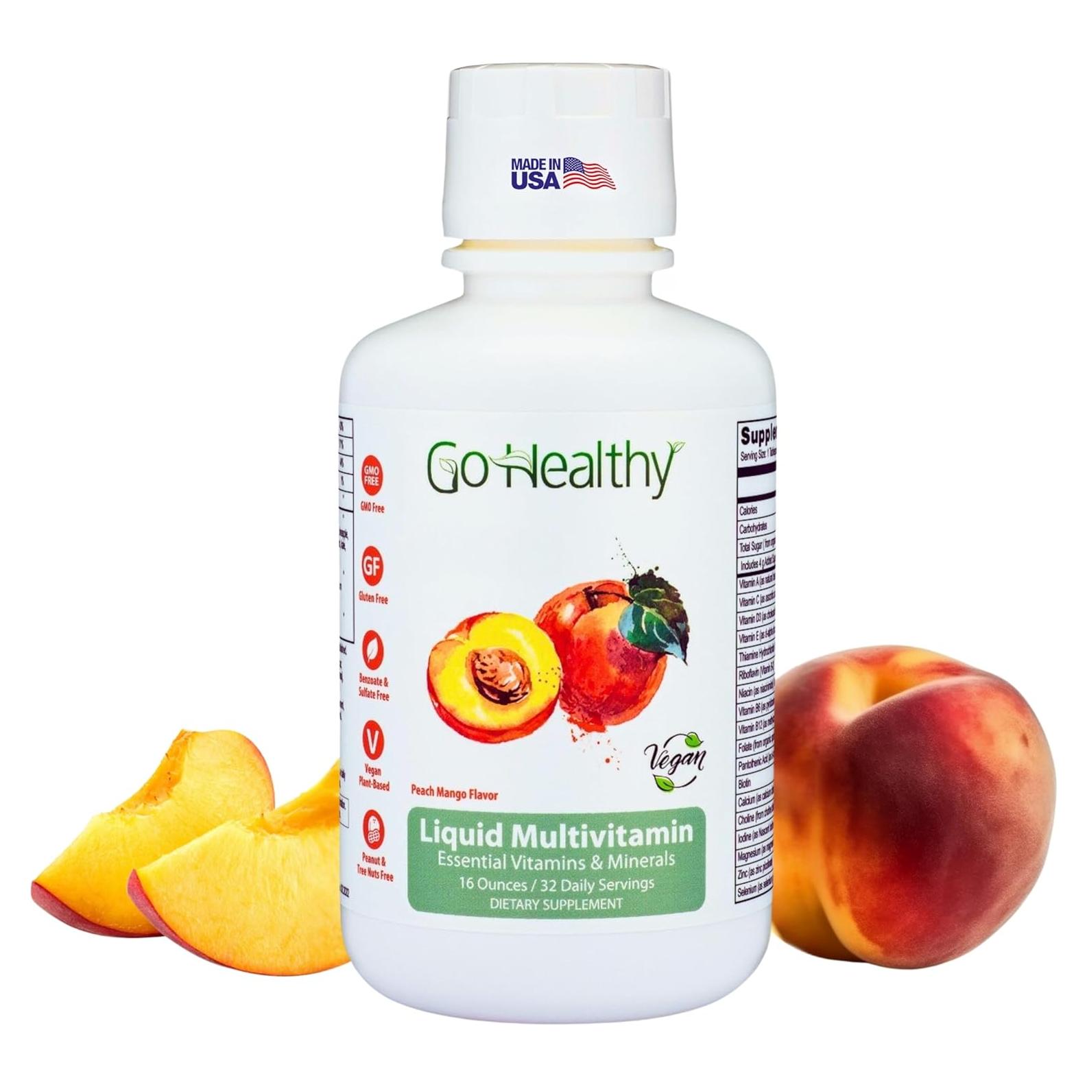 Multivitamínico Líquido Go Healthy para Adultos 32 Porciones