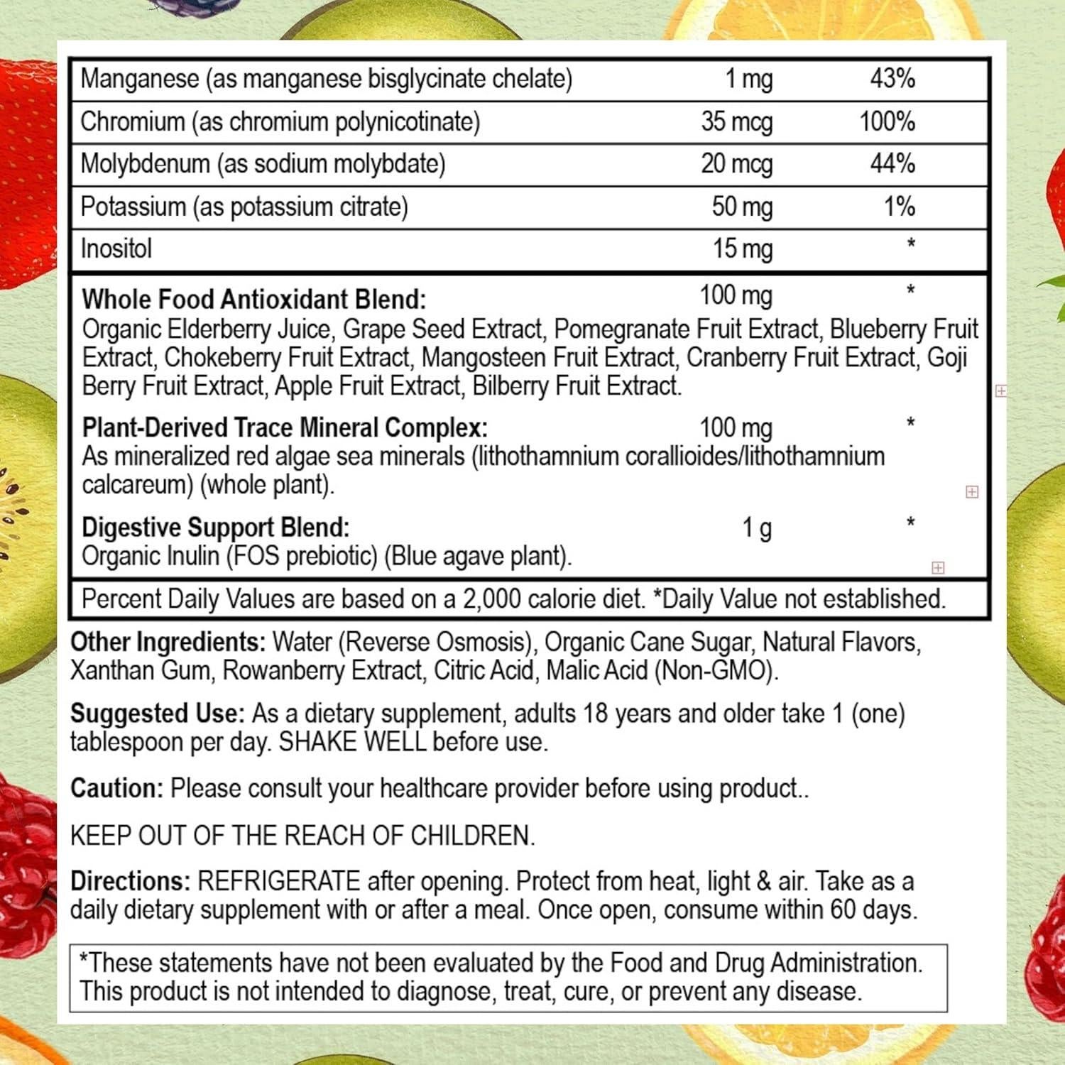 Multivitamínico Líquido Go Healthy para Adultos 32 Porciones