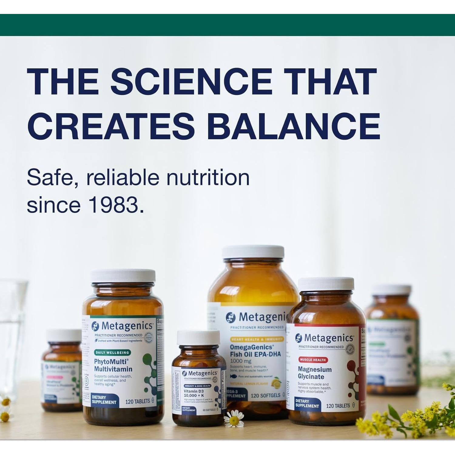 Multivitamina Metagenics PhytoMulti con Hierro y Minerales - 60 Tabletas