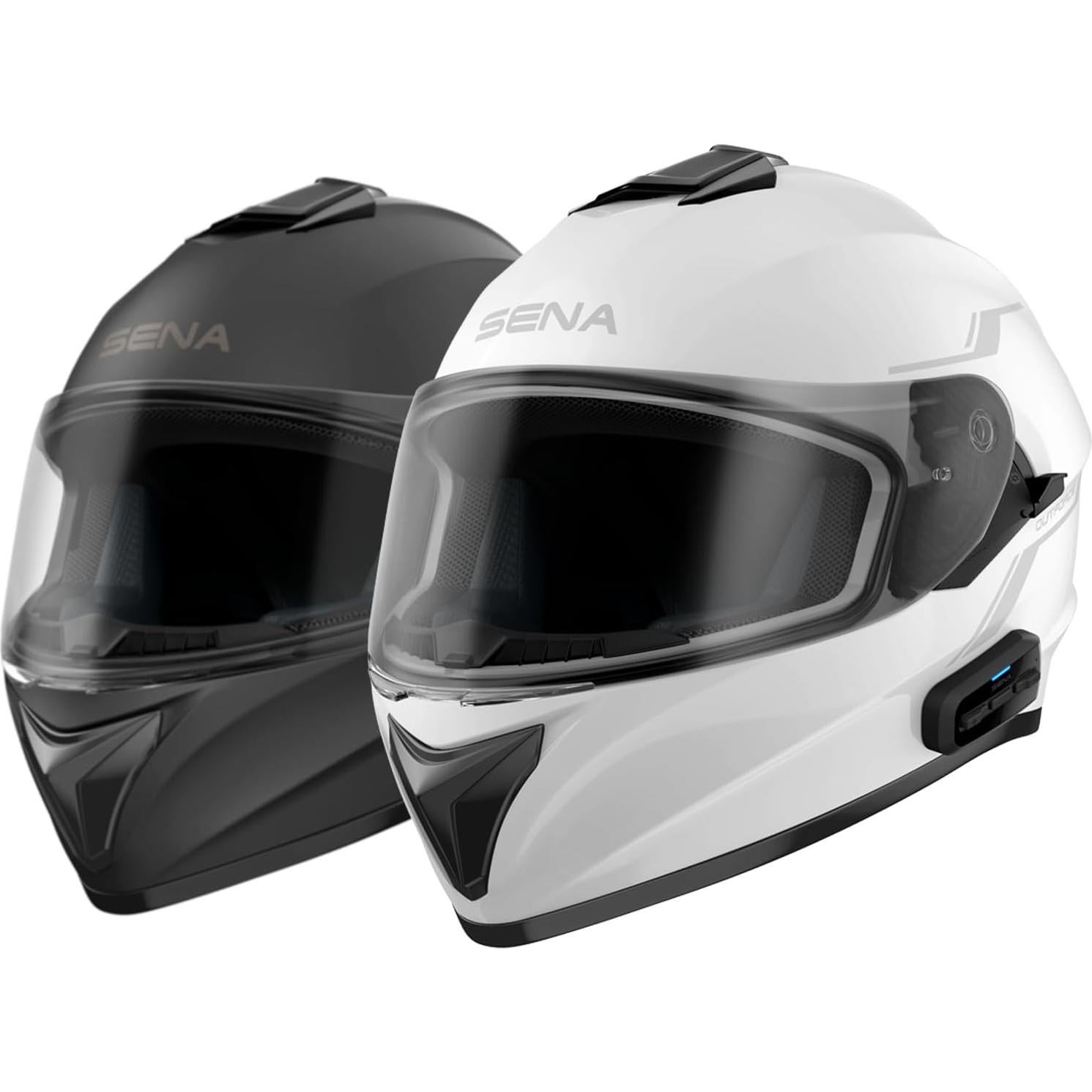 Casco Integral Sena OutForce Mediano Negro Mate Bluetooth