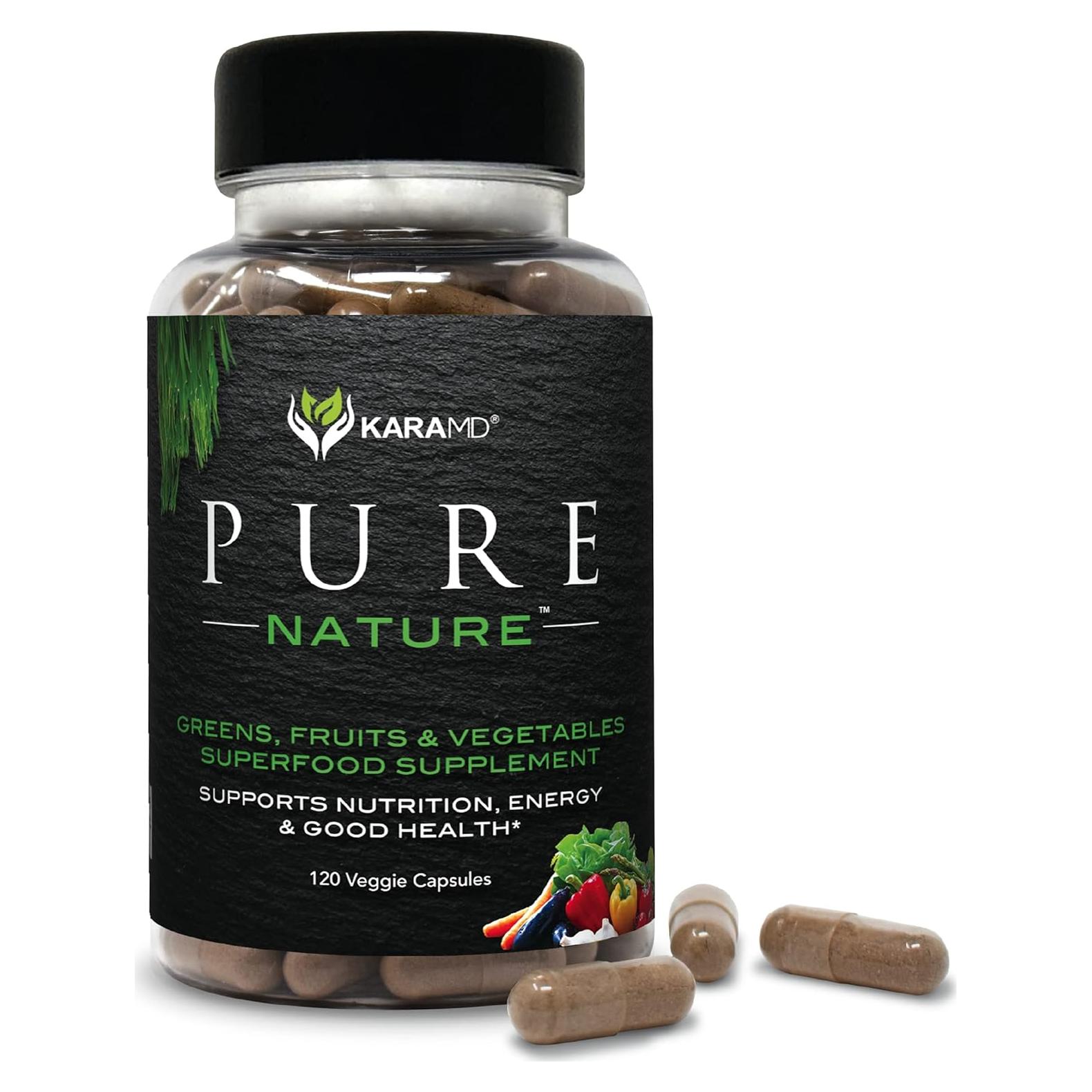 Suplemento de Verduras y Frutas KaraMD Pure Nature 120g