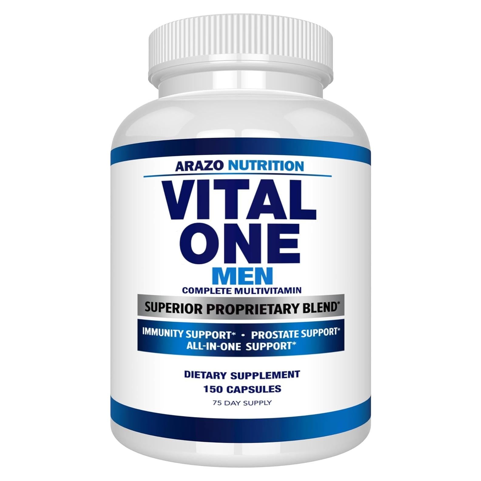 Multivitamínico para Hombres Arazo Nutrition Vital One 150 Vegano