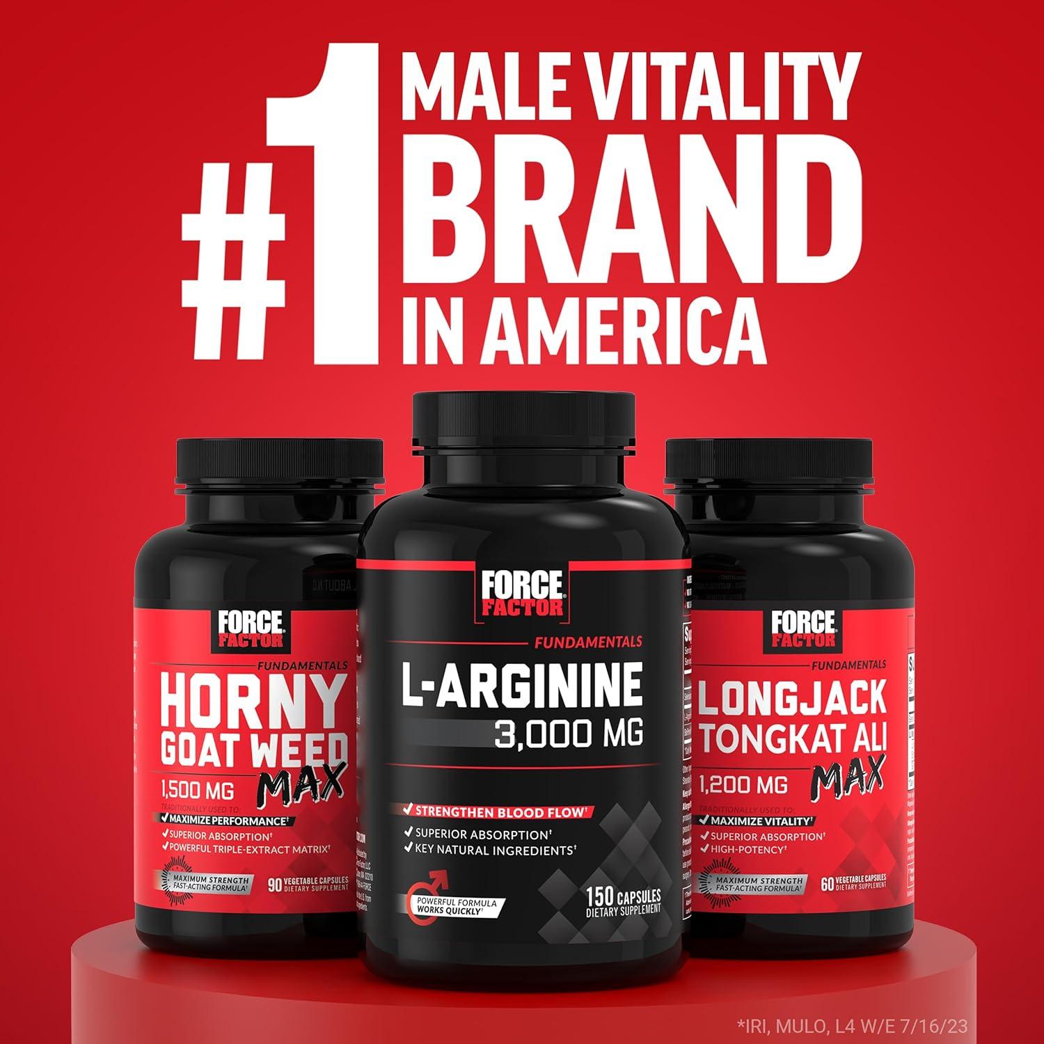 FORCE FACTOR Test X180 Multivitamínico 120 Tabletas - Apoyo Testosterona