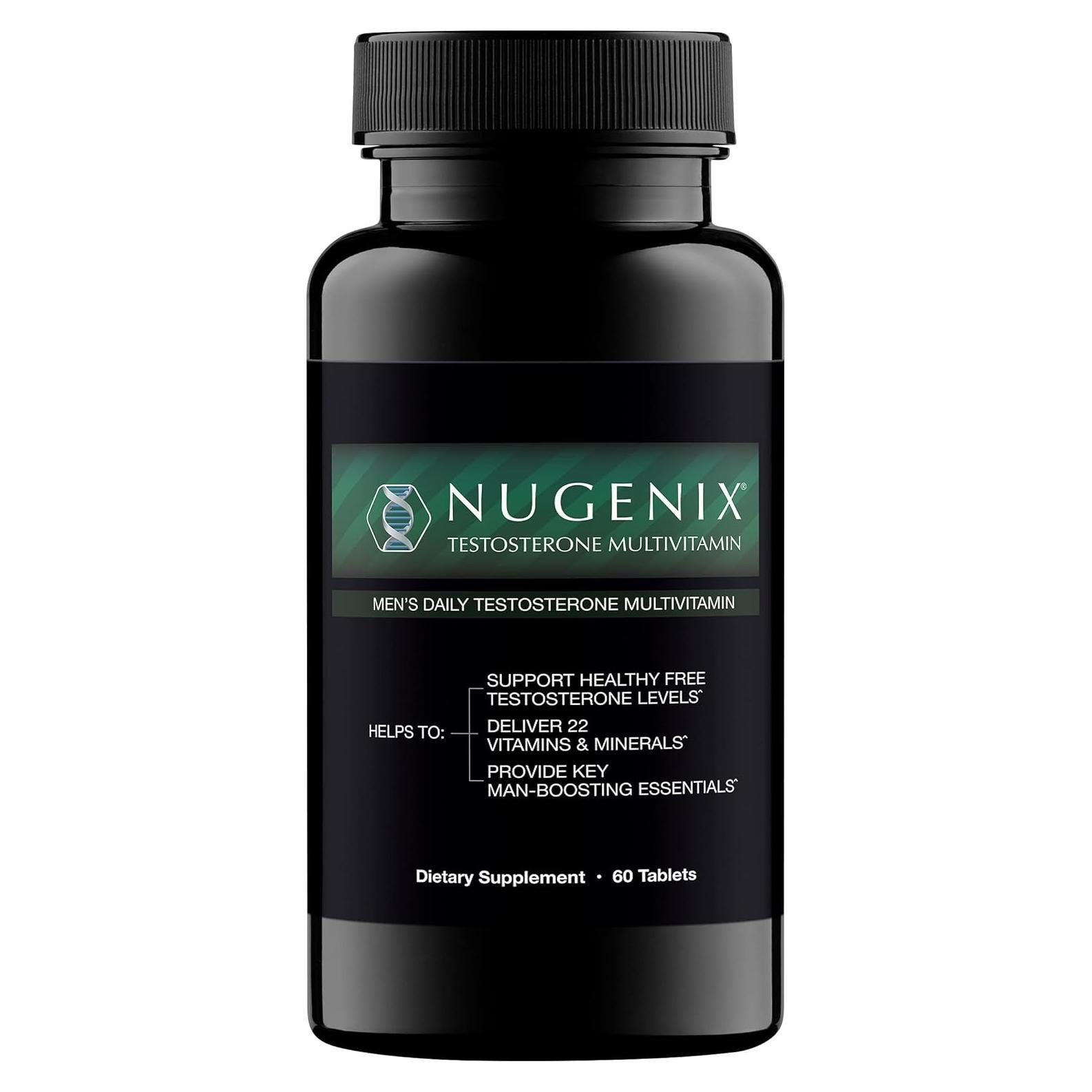 Multivitamina diaria Nugenix para hombres - 19 vitaminas y minerales