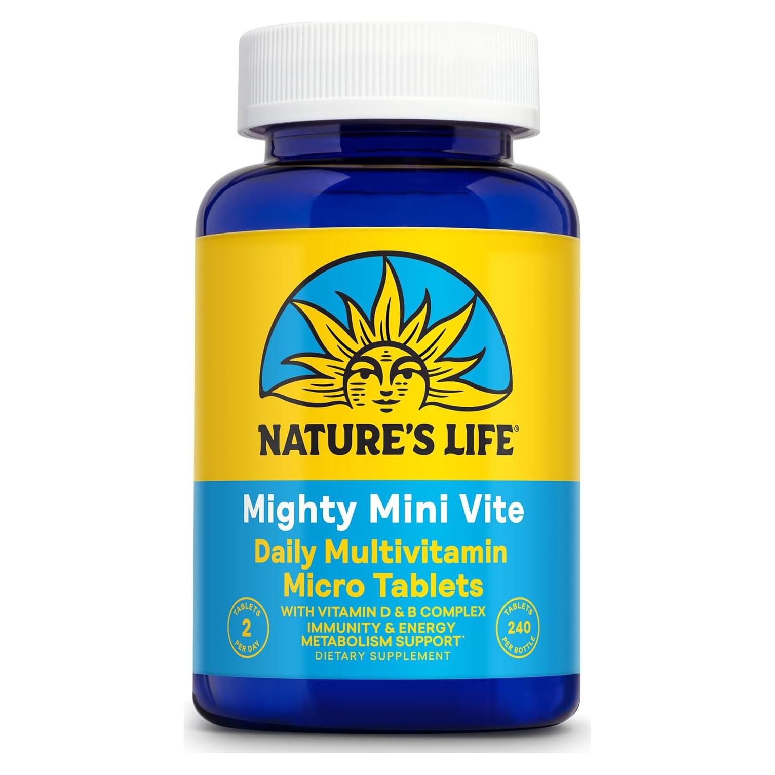 Multivitamínico diario Nature's Life - 120 micro tabletas