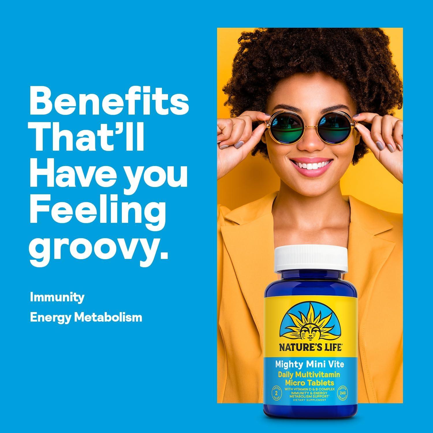 Multivitamínico diario Nature's Life - 120 micro tabletas