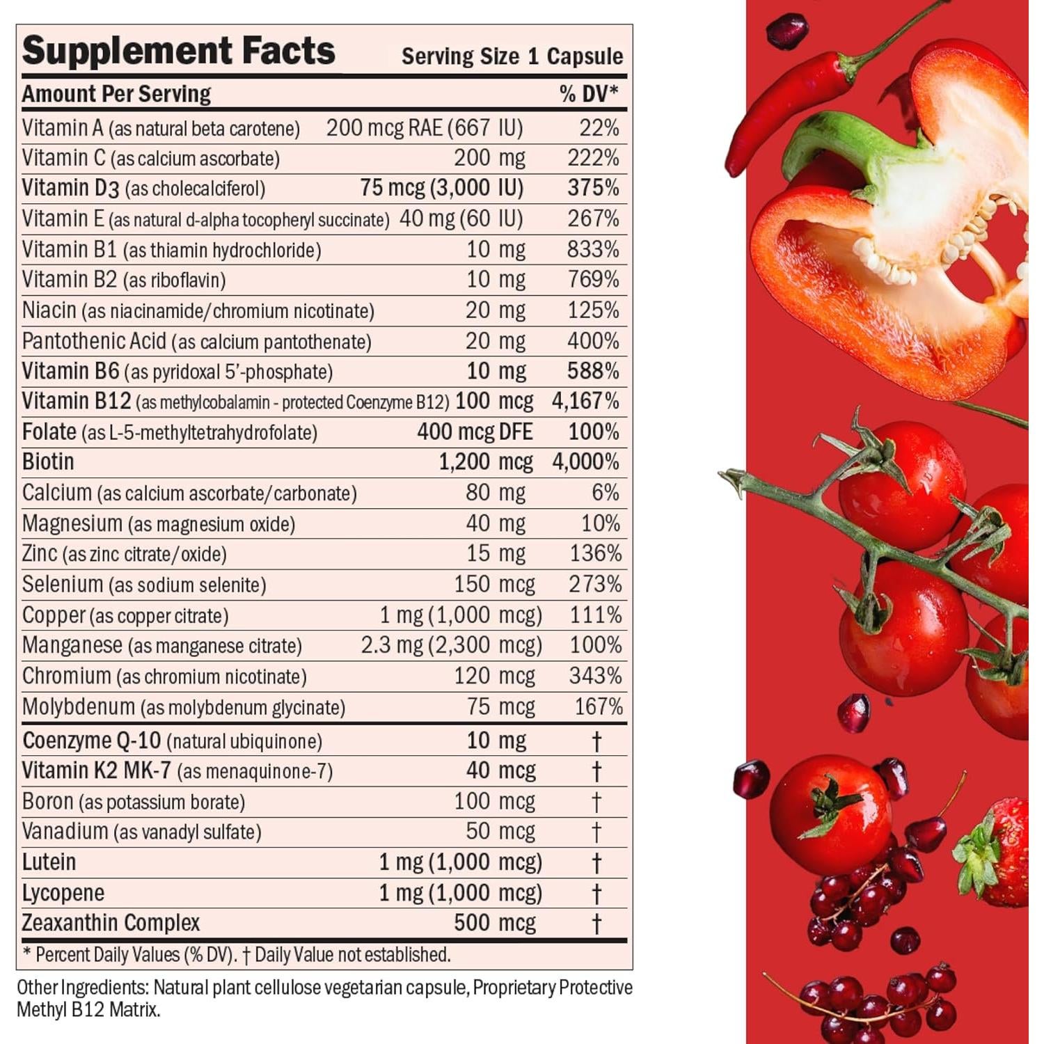 Multivitamina Andrew Lessman Essential-1 60 Cápsulas 3000 IU D3