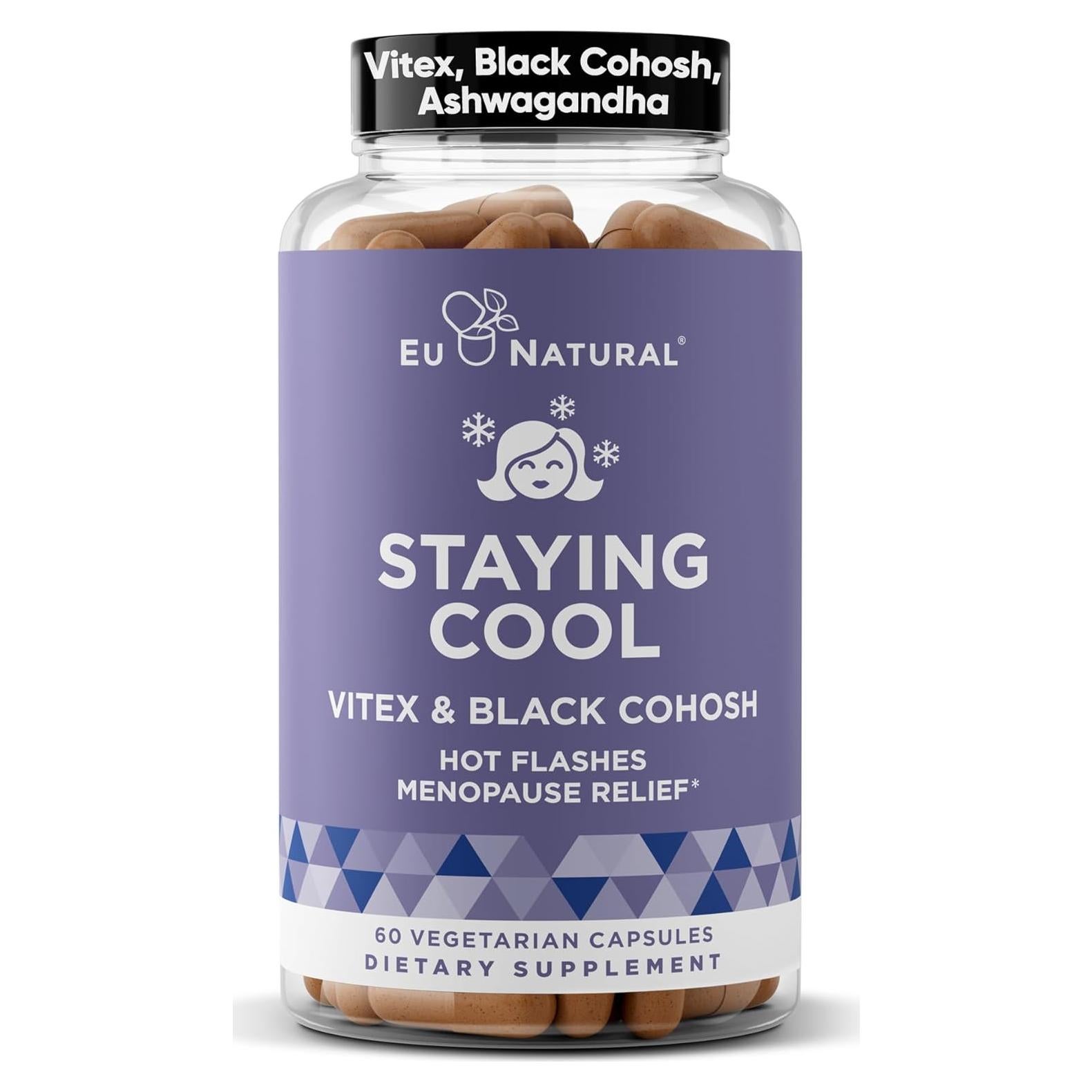 Suplemento Eu Natural Menopausia 60 Cápsulas Vegetarianas