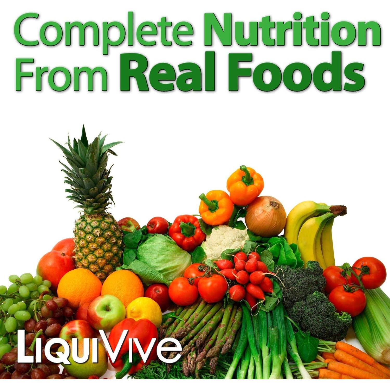 LiquiVive Vitaminas Líquidas Multivitamínico 946ml Vegano