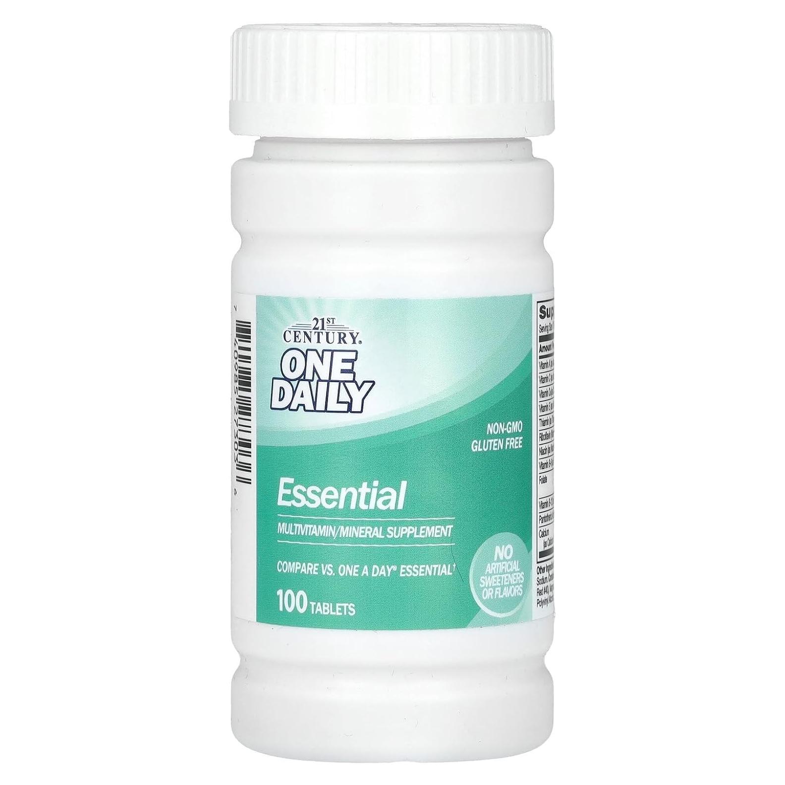 Tabletas Multivitamínicas 21st Century 100 Unidades