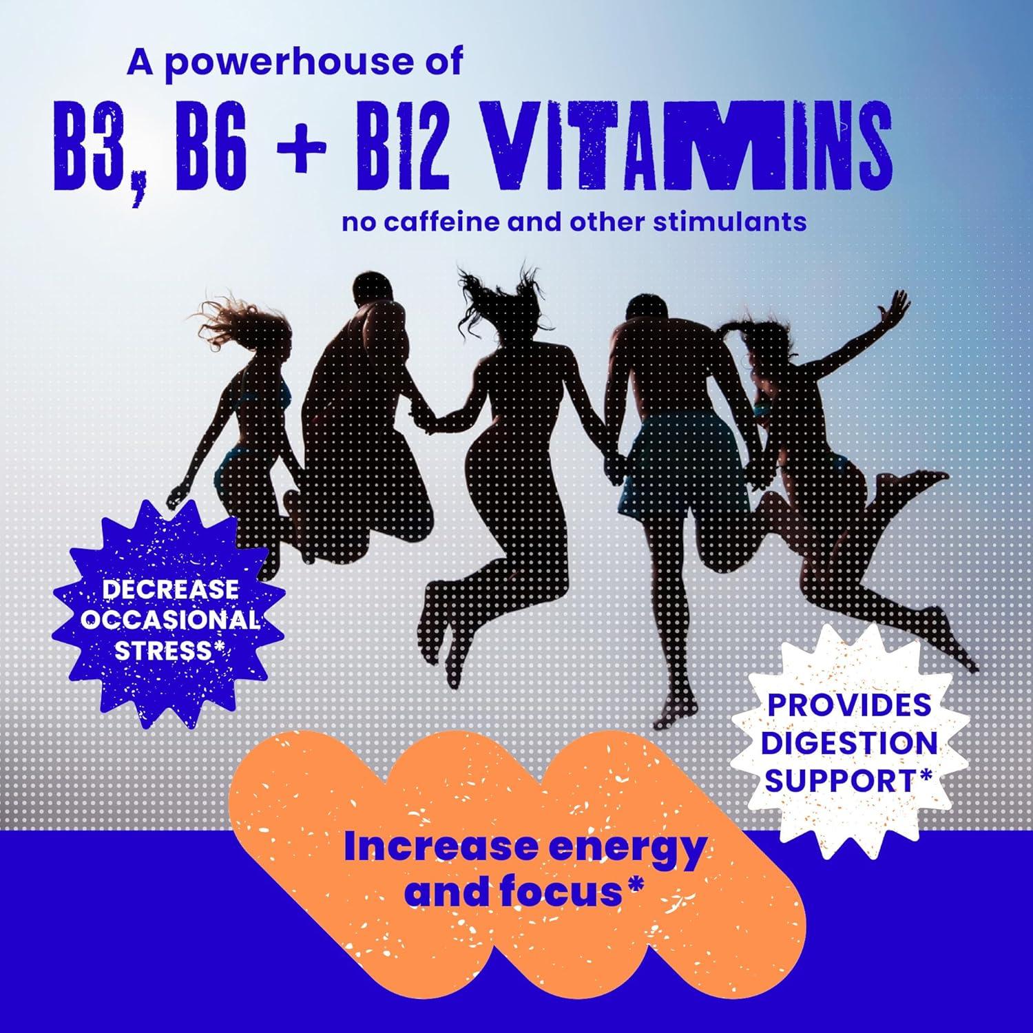 Gomitas de Energía SAM+LEO con Vitaminas B para Niños 60 ct