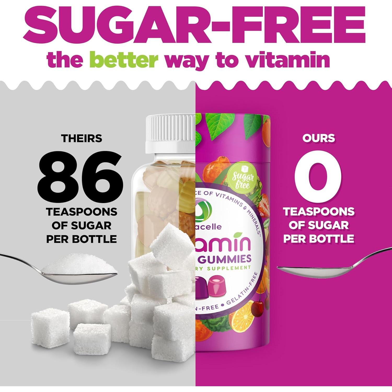 Gominolas Multivitamínicas Veganas Nutramin 90 Unidades Sin Azúcar