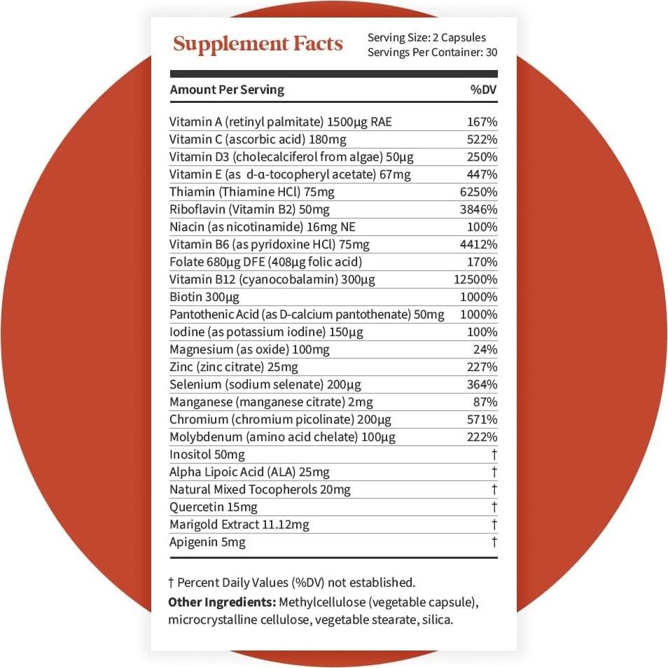 Multivitamina Pattern Wellness 60 Cápsulas Veganas - Energía y Bienestar