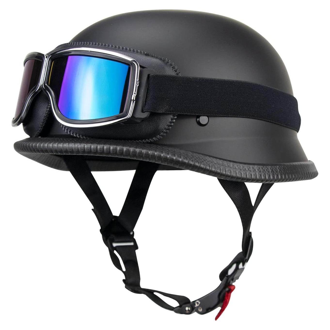 Casco de motocicleta WMOOMW 2406 estilo alemán unisex