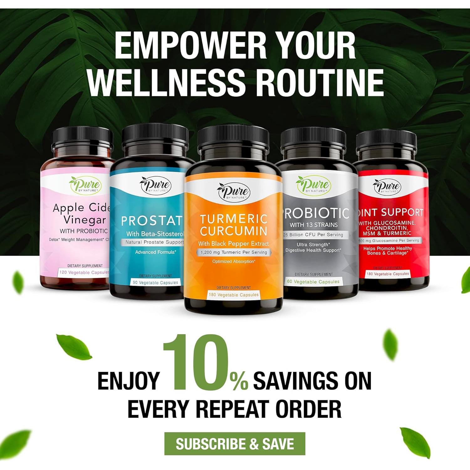 Multivitamina Diaria para Mujeres Pure By Nature 60 Cápsulas