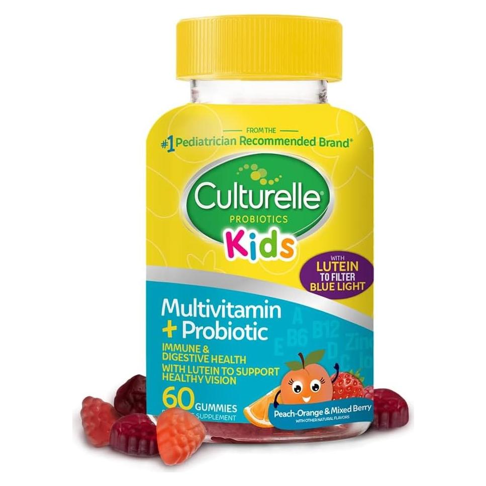 Gominolas Multivitamina + Probiótico Culturelle Niños 60 Unidades