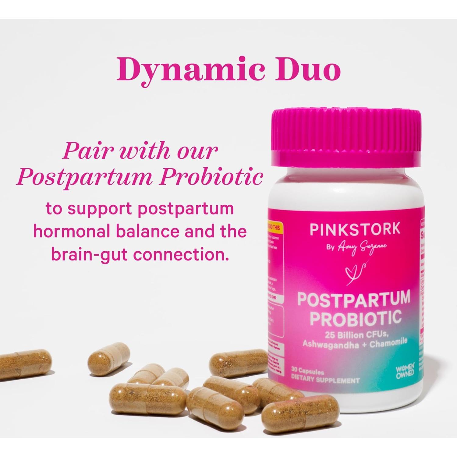 Gomitas Postnatales Pink Stork - Multivitamínico 60 Unidades