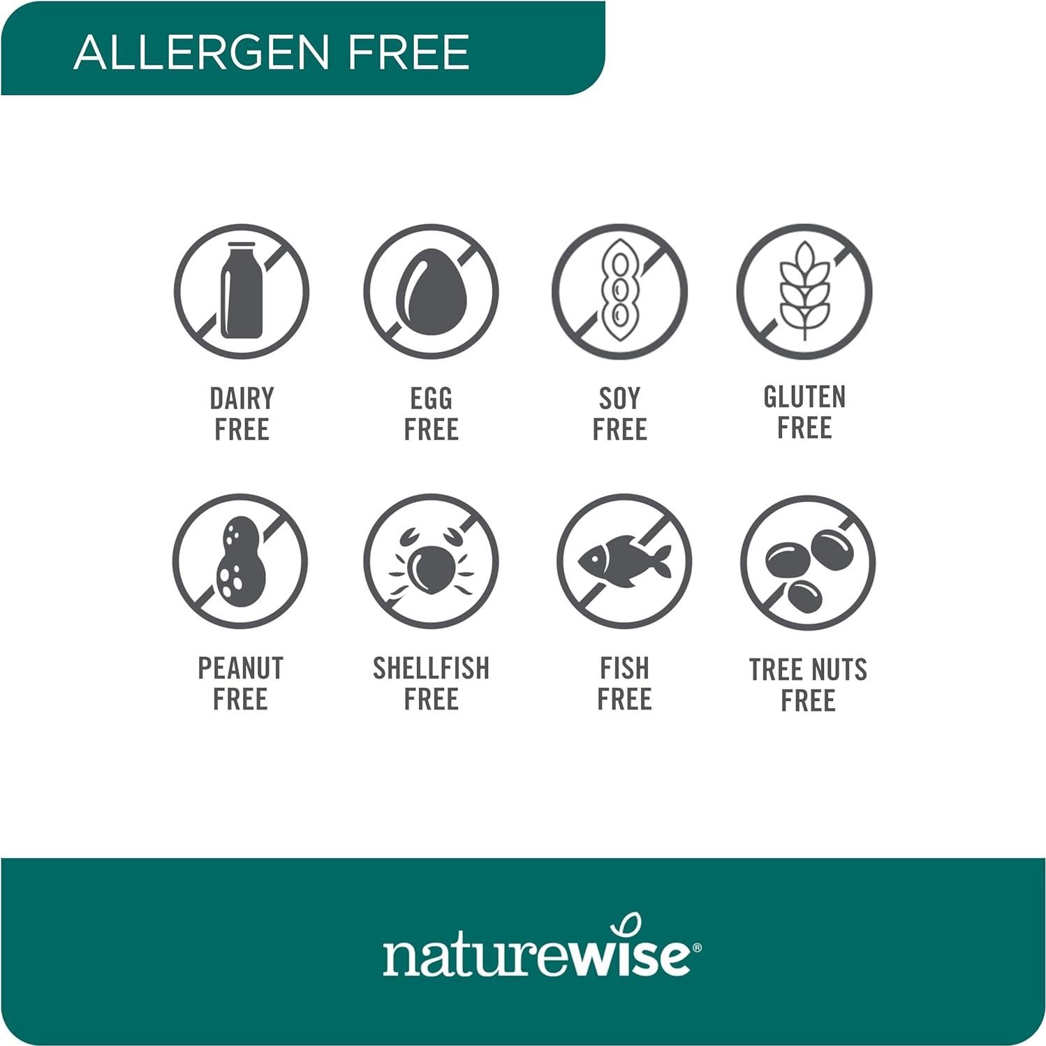 Multivitamina para Hombres NatureWise 60 Cápsulas - Salud y Estrés