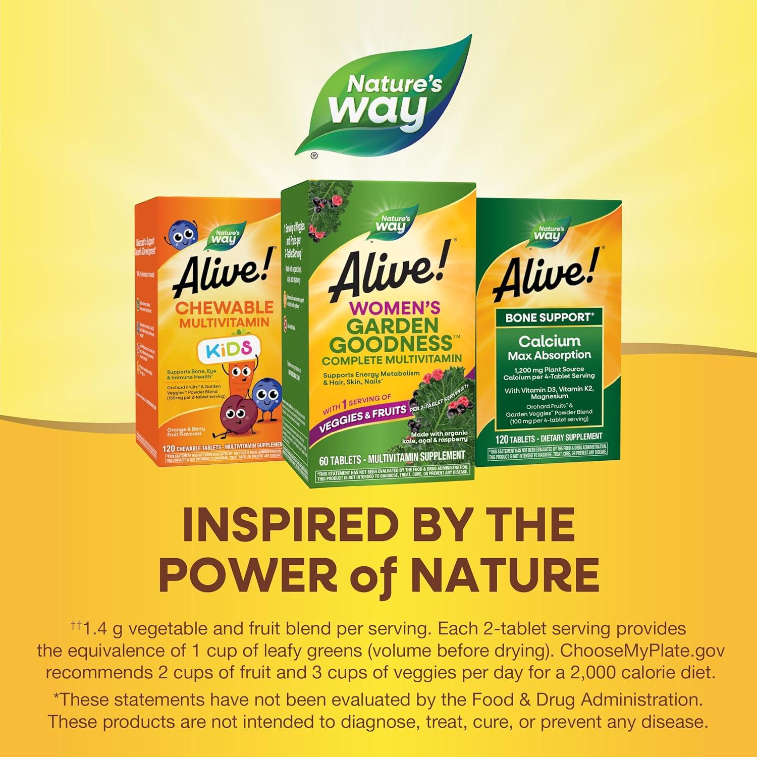 Multivitamina para Mujeres Nature's Way Alive! 60 Tabletas