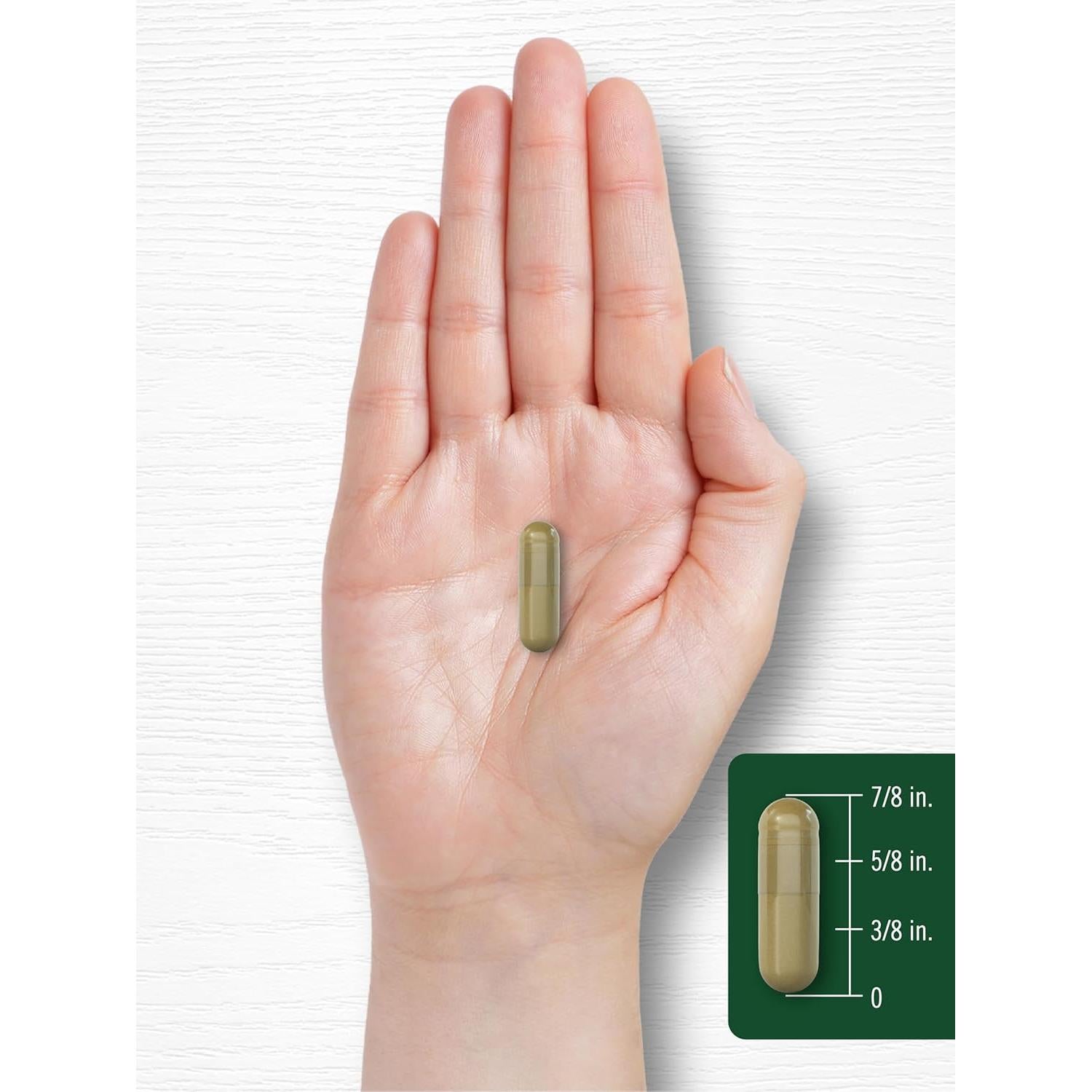 Cápsulas Super Greens Carlyle | 250 Unidades | Suplemento Sin OGM y Gluten