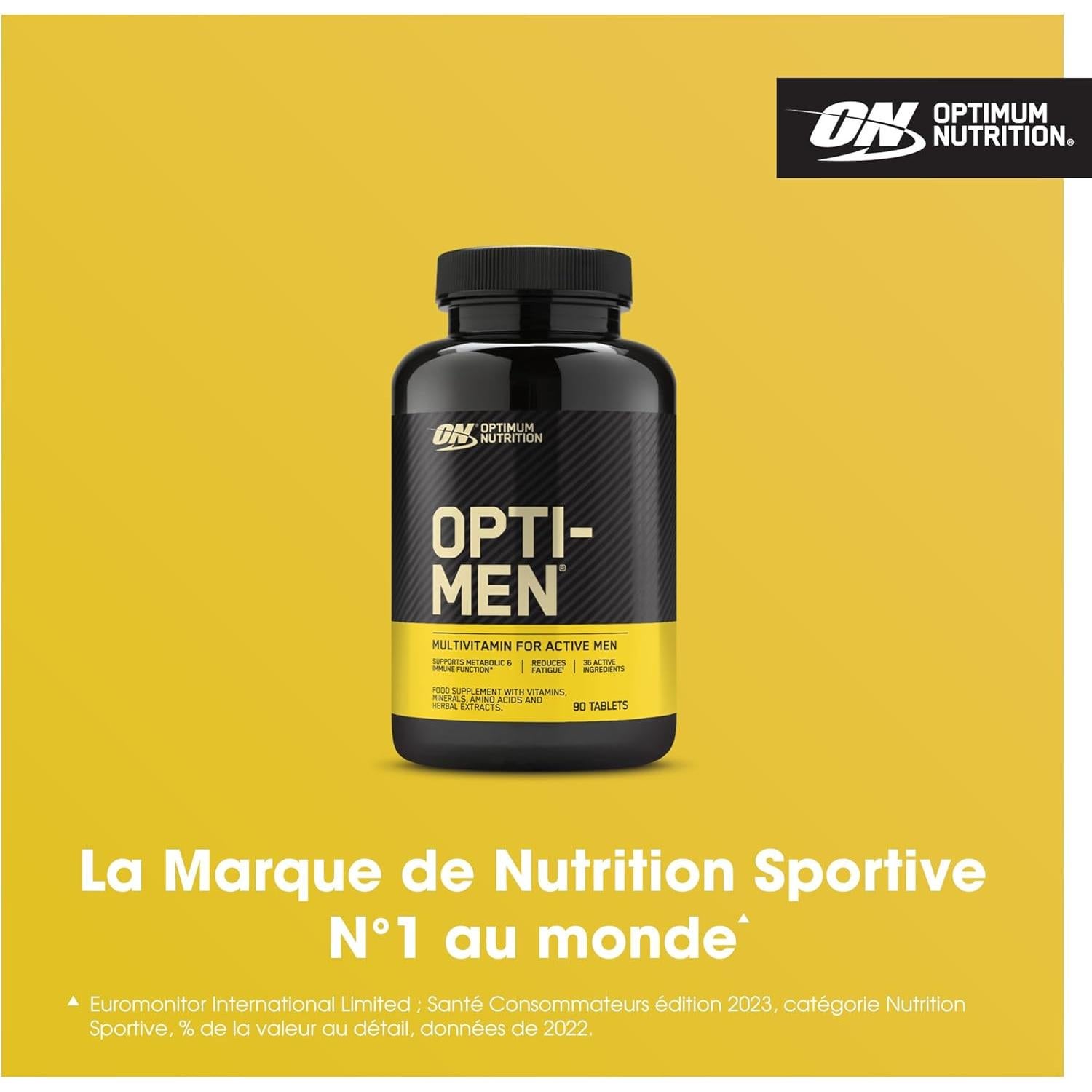 Multivitamínico Optimum Nutrition Opti-Hombres 90 tabletas