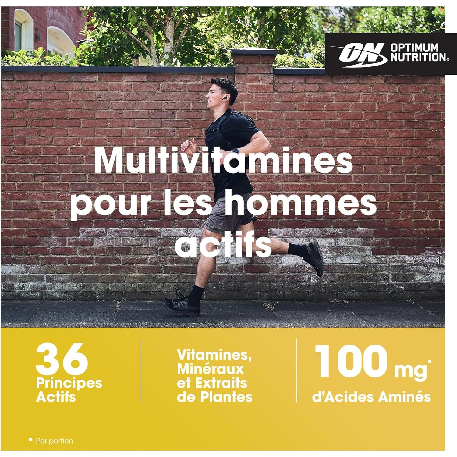 Multivitamínico Optimum Nutrition Opti-Hombres 90 tabletas
