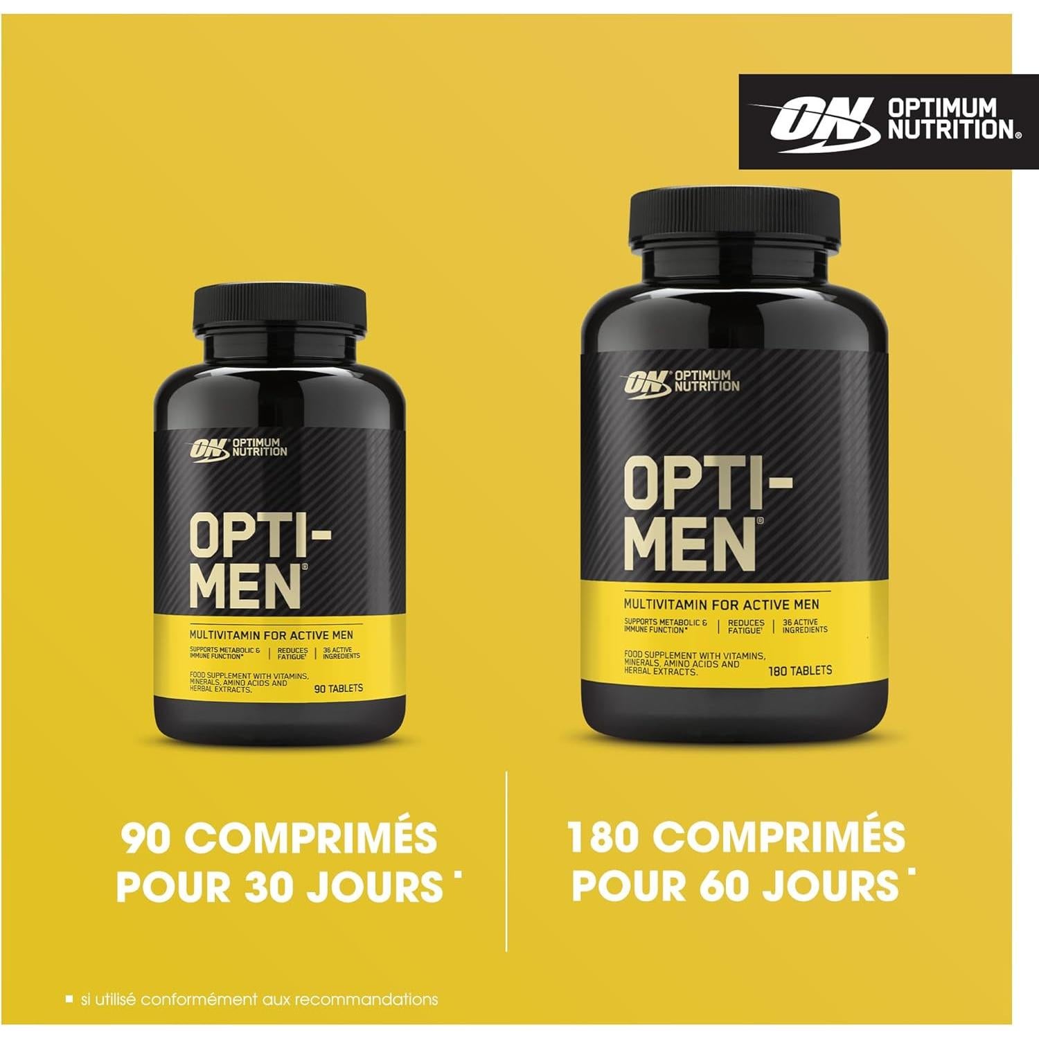 Multivitamínico Optimum Nutrition Opti-Hombres 90 tabletas
