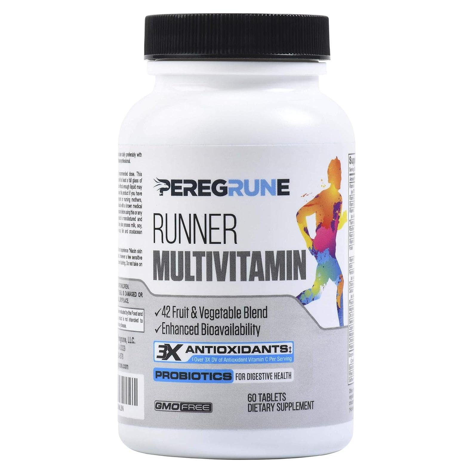Multivitamina para Corredores Peregrune - 60 Cápsulas Veganas