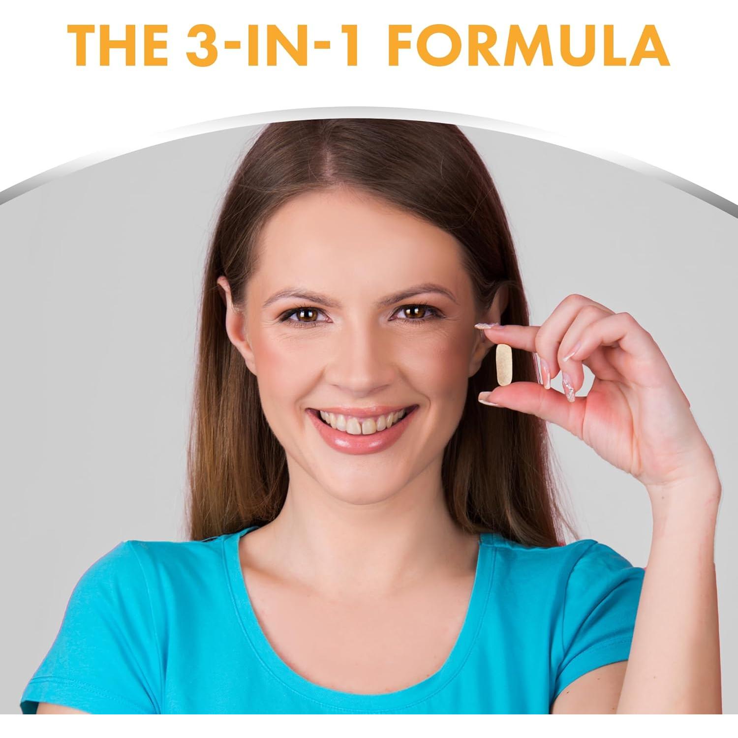 Suplemento Focus Factor Cerebro y Visión 120 unidades - Luteína y Zeaxantina