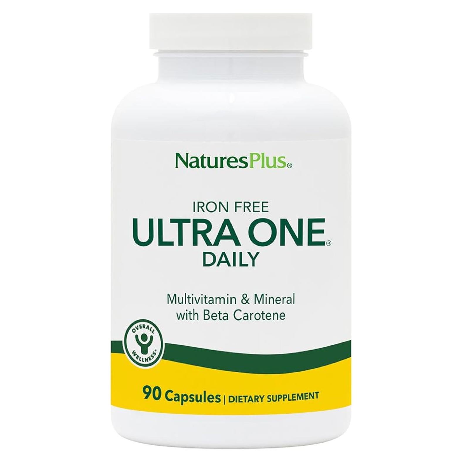 Suplemento Multivitamínico Natures Plus Ultra One 90 Cápsulas