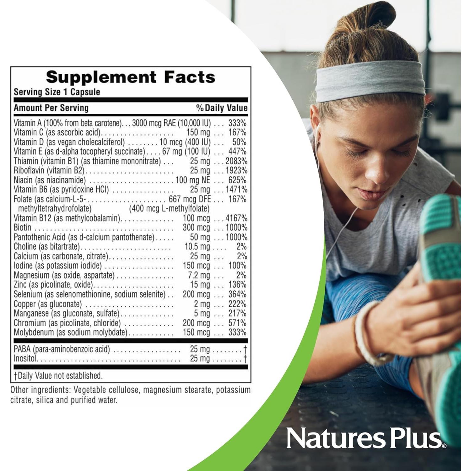 Suplemento Multivitamínico Natures Plus Ultra One 90 Cápsulas
