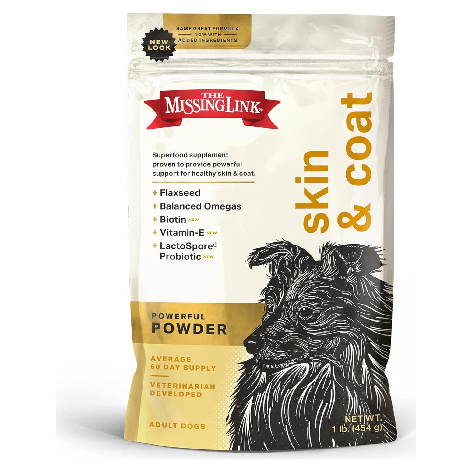 Suplemento Natural para Perros El Enlace Perdido 0.45 kg Omega 3 y 6