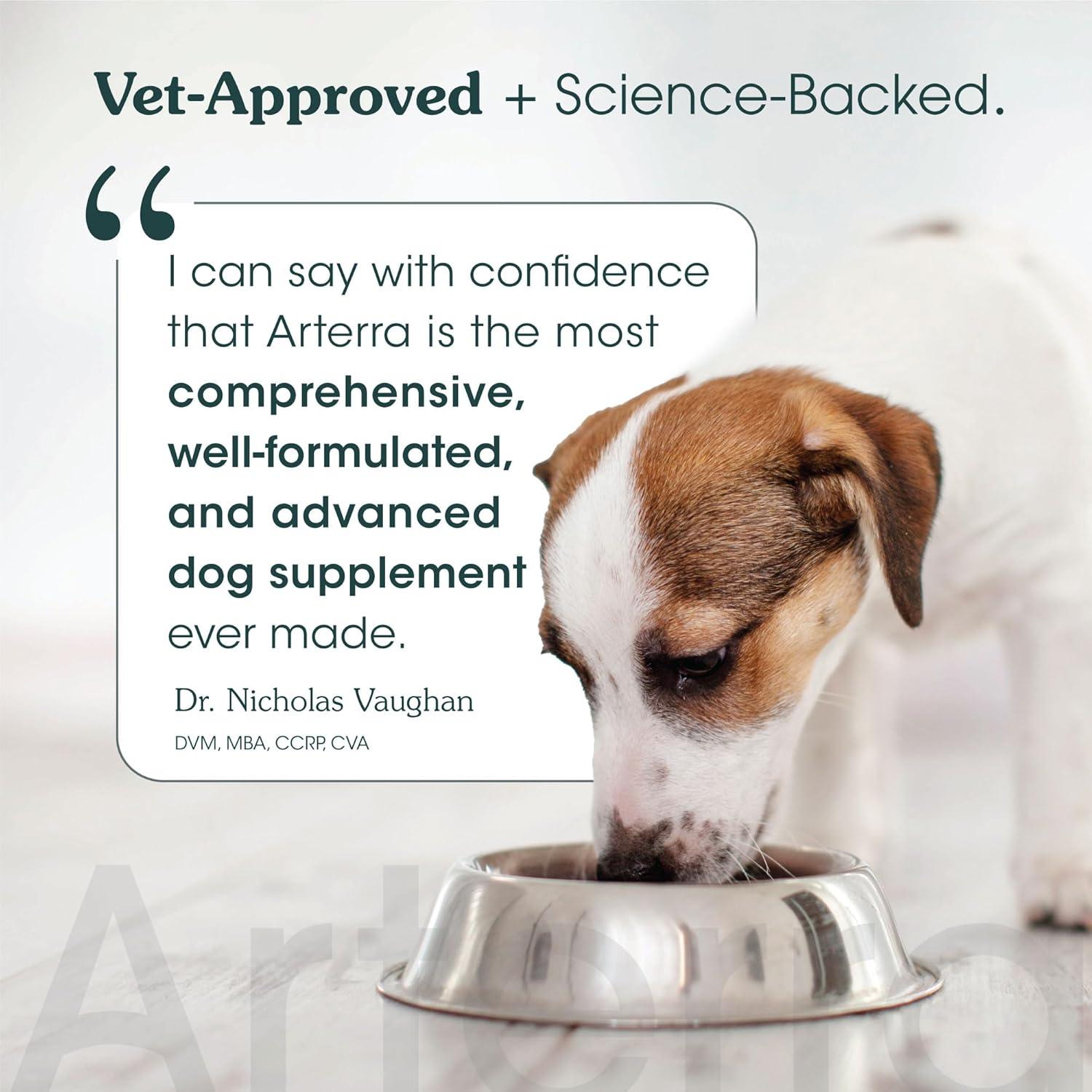 Suplemento en polvo para perros Arterra 60 cucharadas salud integral