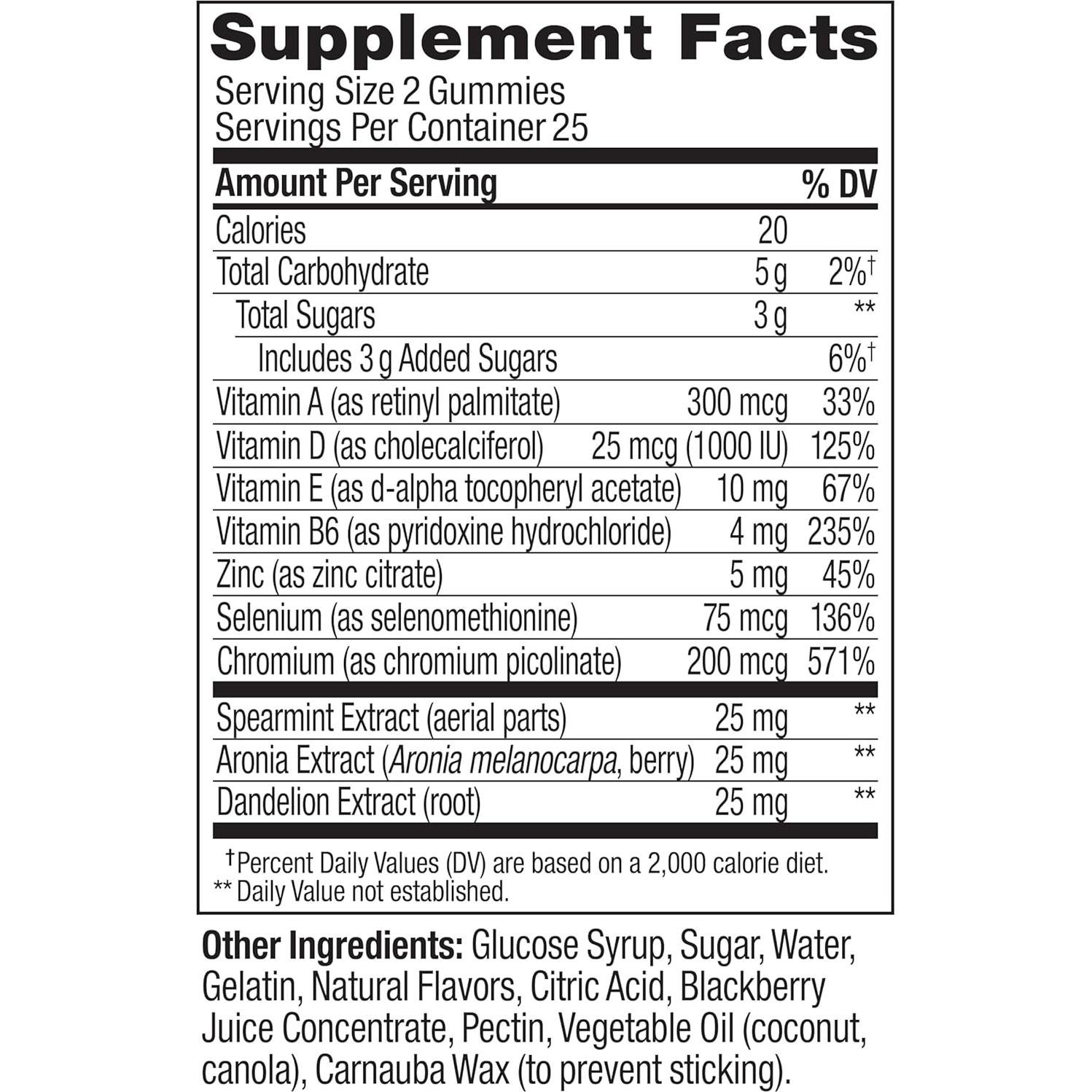 Gomitas OLLY para Piel Perfecta - 50 Unidades, Antioxidantes