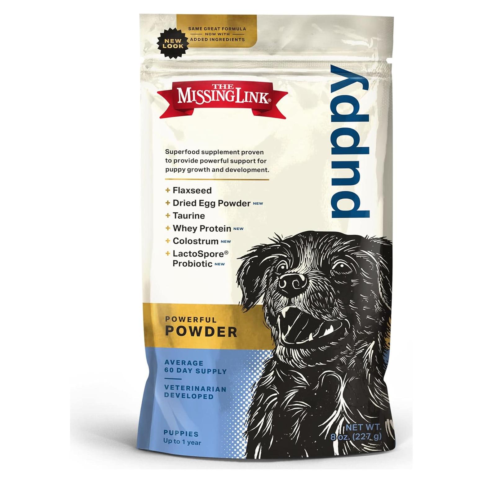 Suplemento para Cachorros El Enlace Perdido 226g - Polvo Nutritivo