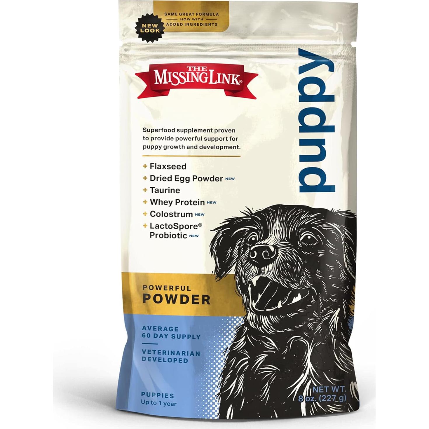 Suplemento para Cachorros El Enlace Perdido 226g - Polvo Nutritivo