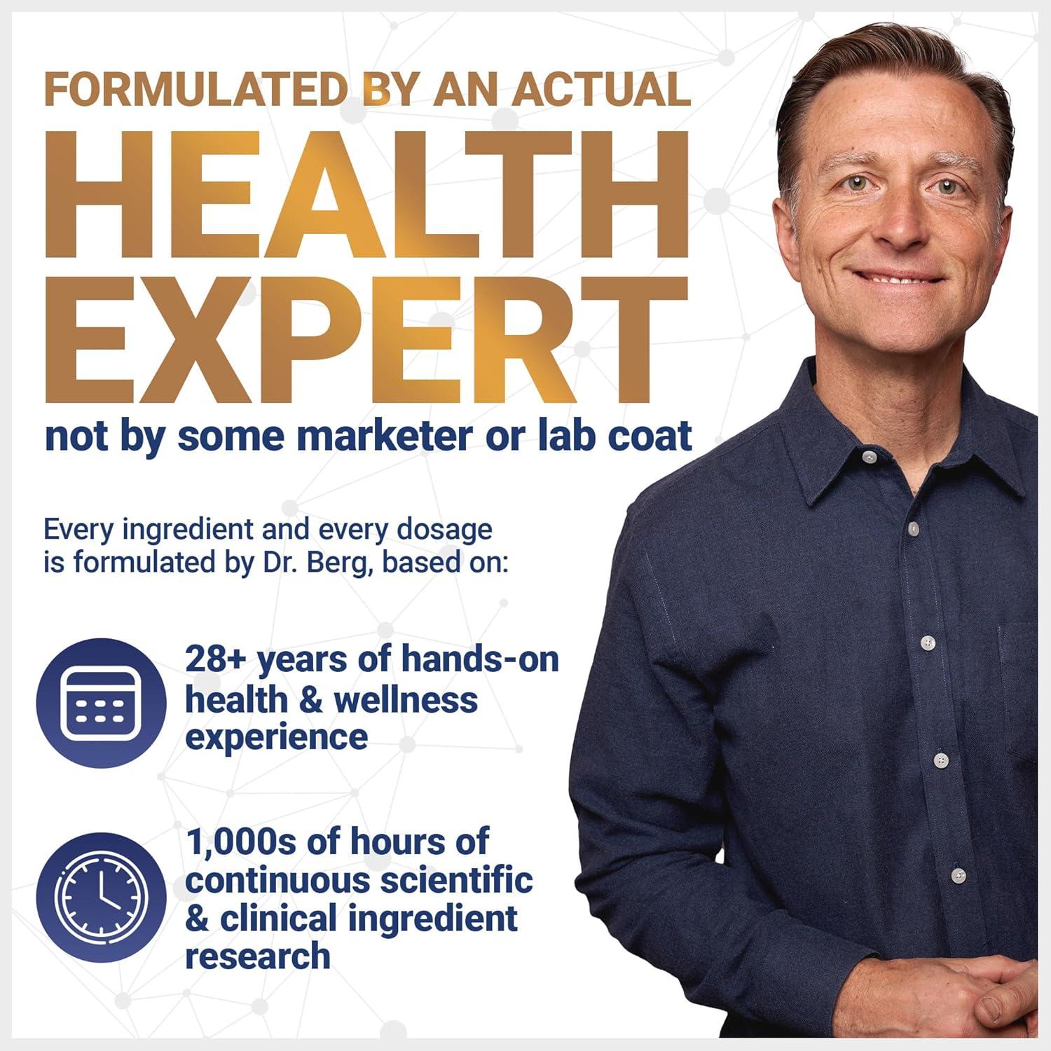 Suplemento Vitamina D3 K2 Dr. Berg 5000 UI 60 cápsulas